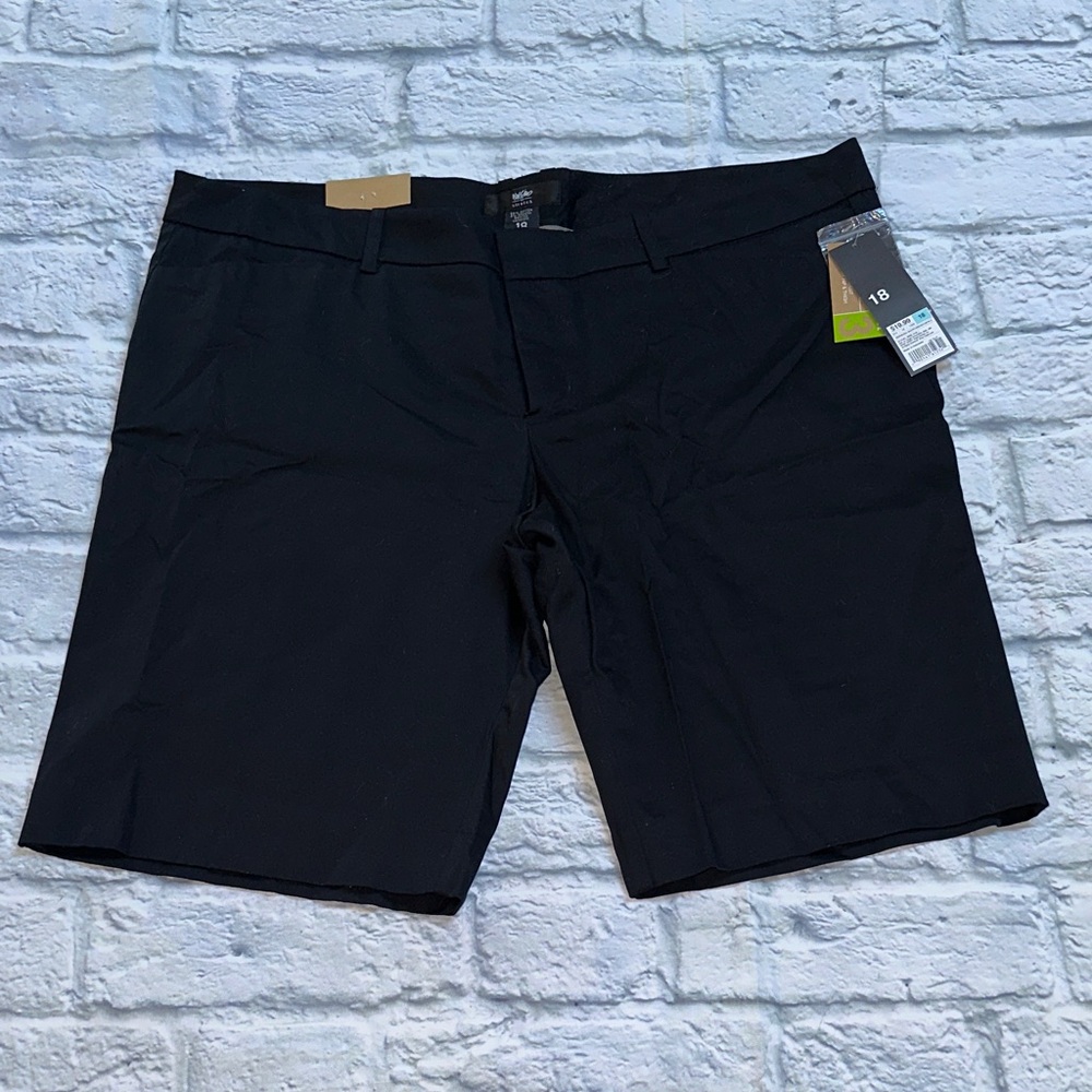 Mossimo Supply Co. Women's Black Bermuda Shorts